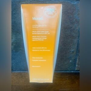 Murad Environmental Shield SPF 50 multi vita clear coat NIB